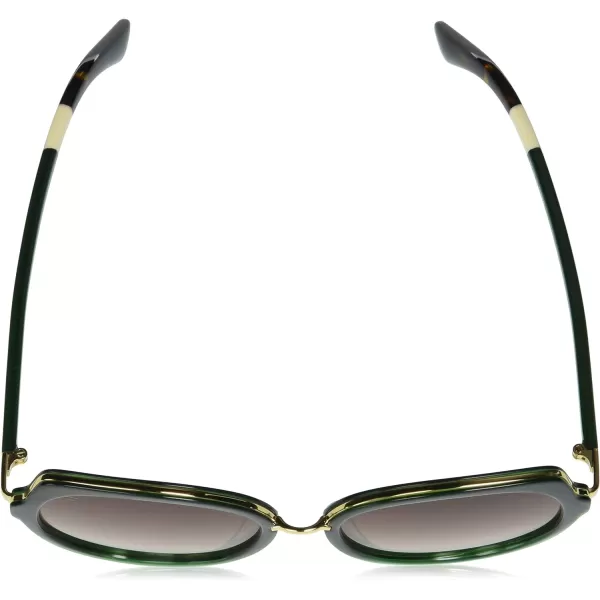 TOMS Womens Lottie Oversized SunglassesSea MossBrown Gradient