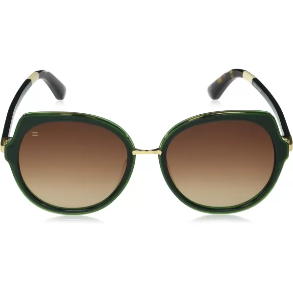 TOMS Womens Lottie Oversized SunglassesSea MossBrown Gradient