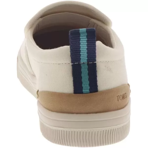 TOMS Womens Monica Wedge EspadrilleBlue ChambrayLeather