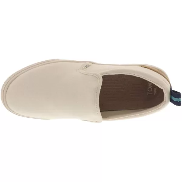 TOMS Womens Monica Wedge EspadrilleBlue ChambrayLeather