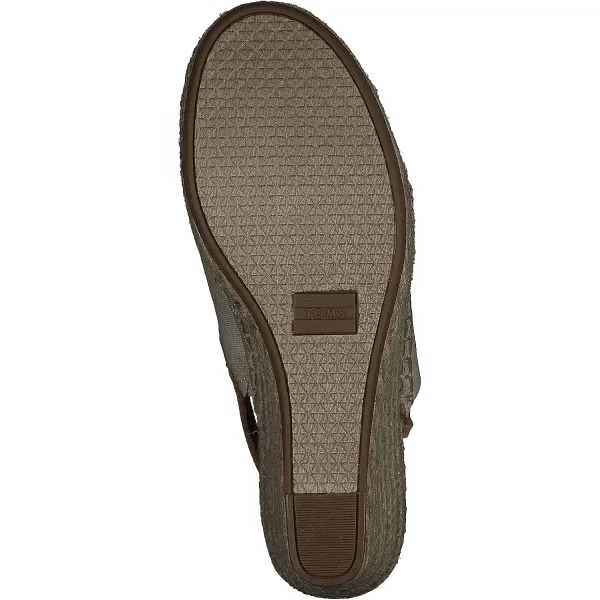 TOMS Womens Monica Wedge EspadrilleNatural