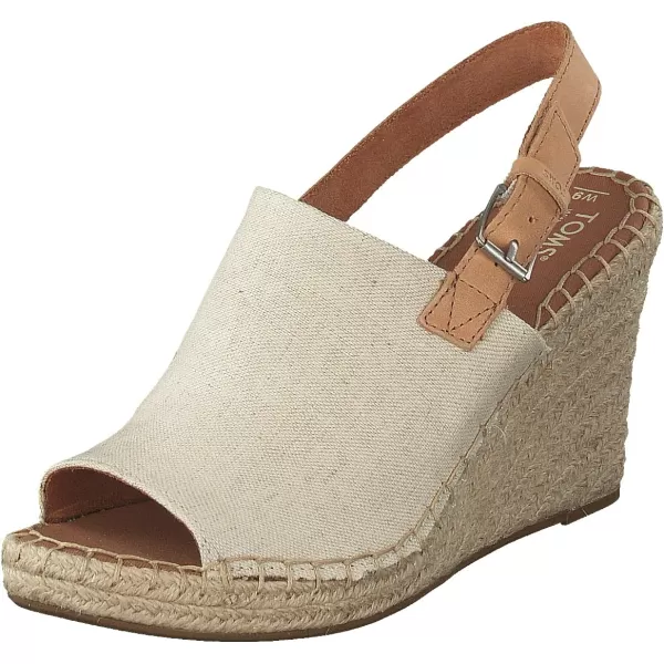 TOMS Womens Monica Wedge EspadrilleNatural