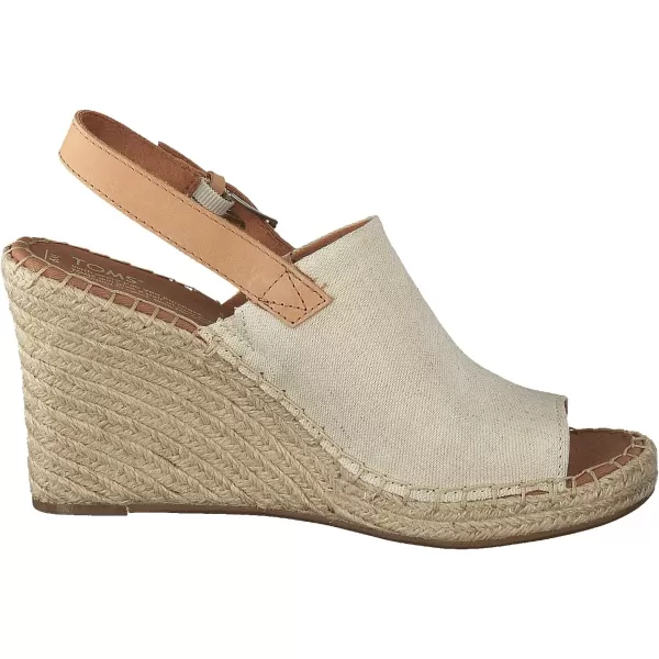 TOMS Womens Monica Wedge EspadrilleNatural