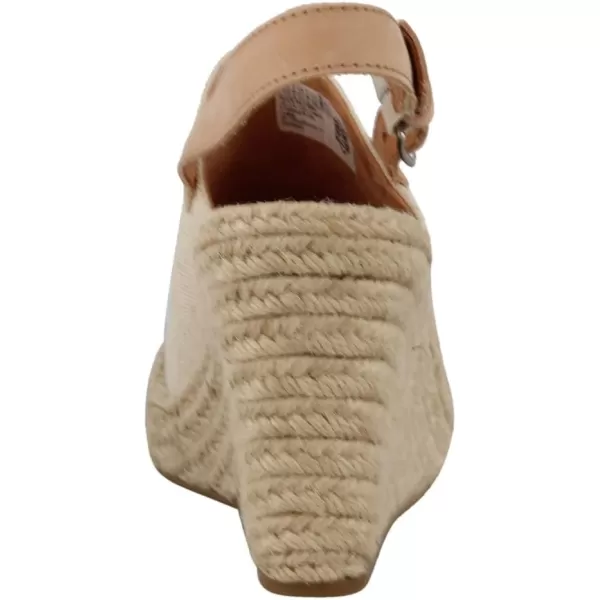 TOMS Womens Monica Wedge EspadrilleNatural HempLeather