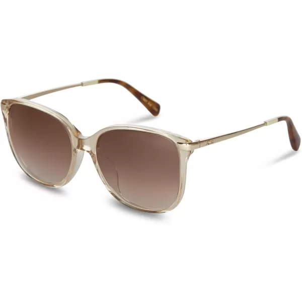 TOMS Womens Sandela Oversized SunglassesChampagne Crystal