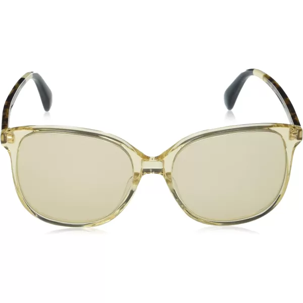 TOMS Womens Sandela Oversized SunglassesChampagne CrystalCocoa TortChampagne Photochromic
