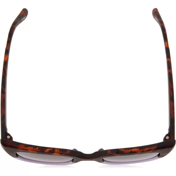 TOMS Womens Sydney Cat Eye SunglassesMatte Blonde Tortoise Light Orchid FadeRubberized Finish