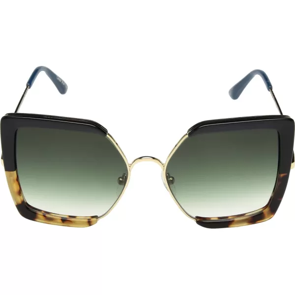 TOMS Womens Tulum Oversized Sunglasses Black Tortoise FadeDeep Olive Gradient 5316147TOMS Womens Tulum Oversized Sunglasses Black Tortoise FadeDeep Olive Gradient 5316147