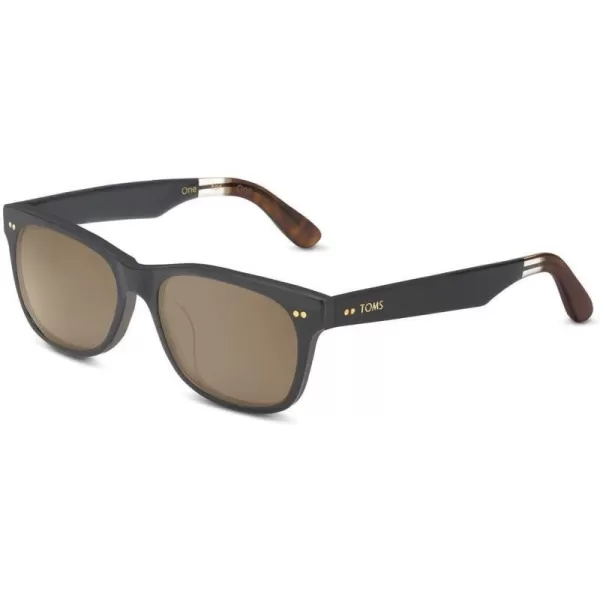 TOMS Beachmaster Wayfarer SunglassesMatte Black
