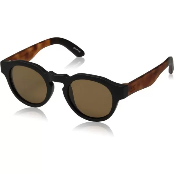 TOMS Bryton Round SunglassesMatte Black