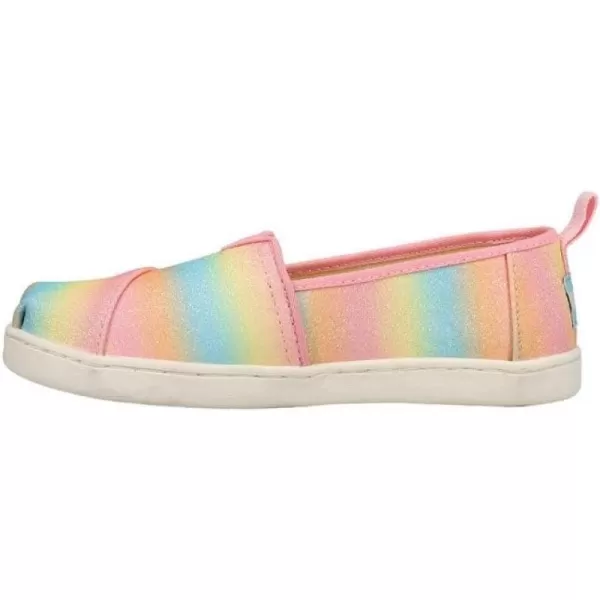 TOMS Girls Alpargata Loafer FlatCandy Pink Gradient