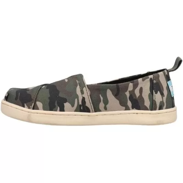 TOMS Girls Alpargata Loafer FlatClassic Camo