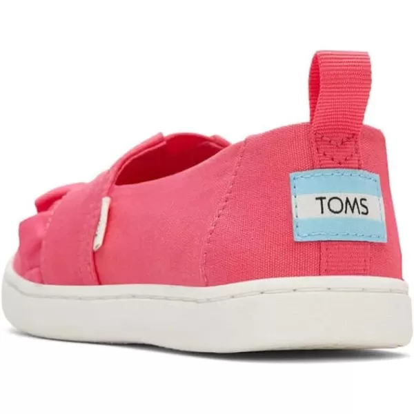 TOMS Girls Alpargata Loafer FlatRaspberry