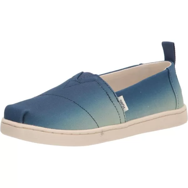 TOMS Girls Alpargata Tiny SlipOn  ToddlerIndigo