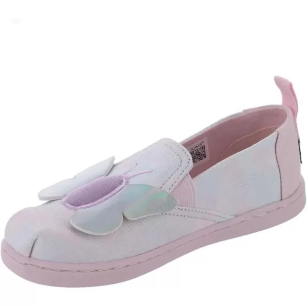 TOMS Girls Alpargata Tiny SlipOn  ToddlerPastel Pink
