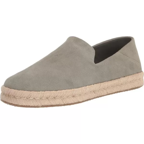 TOMS Mens Santiago Loafer FlatVetiver Grey
