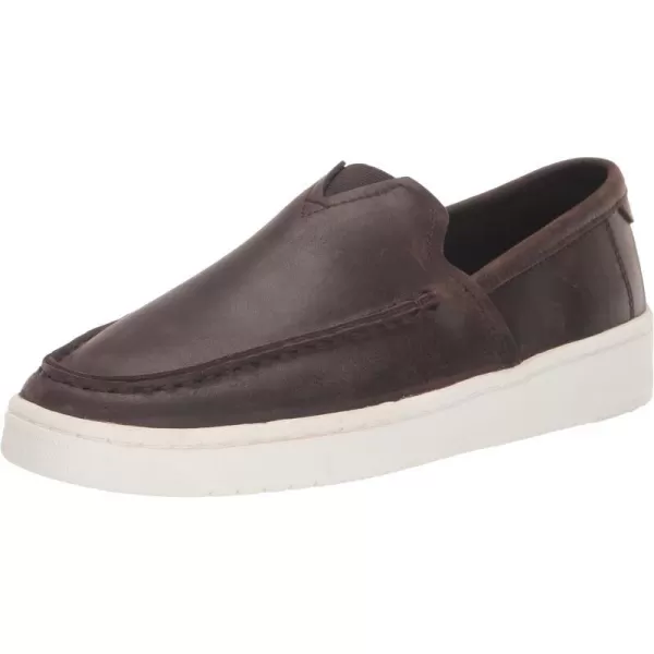 TOMS Mens Trvl Lite SneakerDark Brown Leather