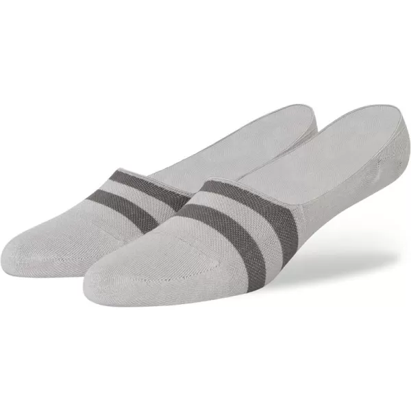 TOMS Ultimate No Show Socks NonSlip Low Cut Invisible Single PairGray