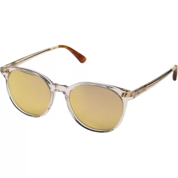 TOMS Womens Bellini Round SunglassesChampagne Crystal
