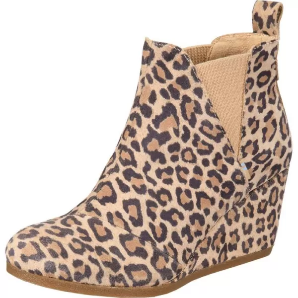 Desert Tan Leopard Print Suede