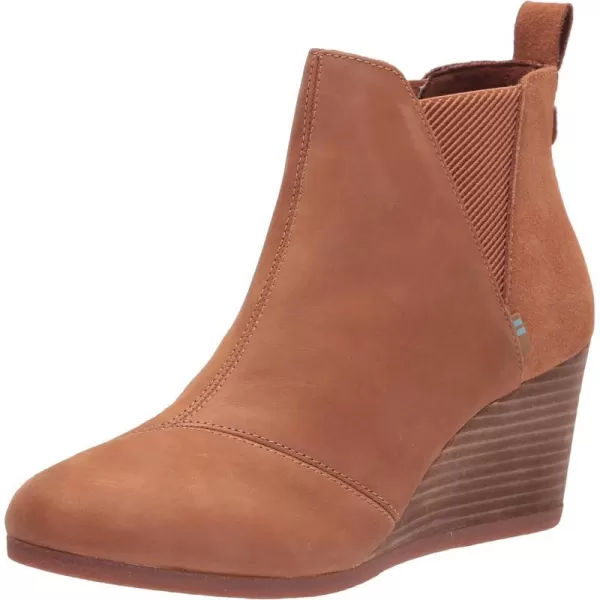 TOMS Womens Kelsey Ankle BootTan Oiled NubuckSuede