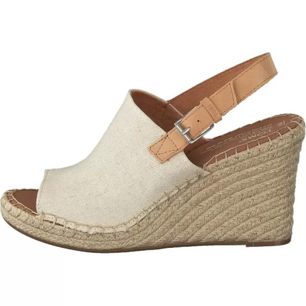 TOMS Womens Monica Wedge EspadrilleNatural