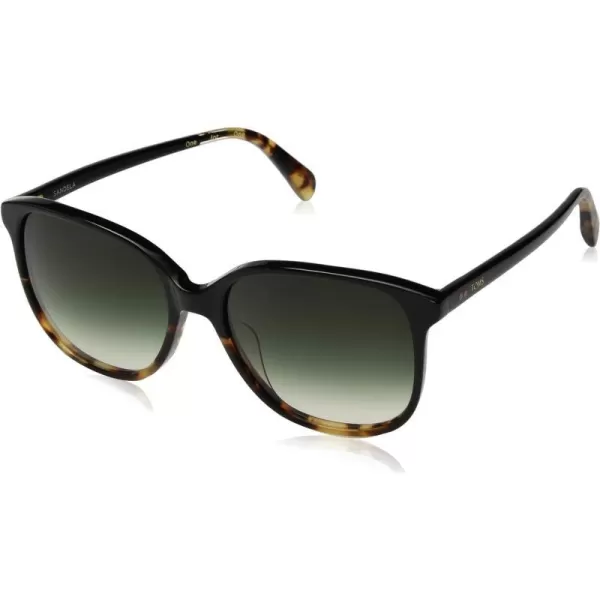 TOMS Womens Sandela Oversized Sunglasses Black Tortoiseshell Fade 55 mmTOMS Womens Sandela Oversized Sunglasses Black Tortoiseshell Fade 55 mm