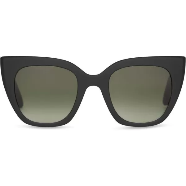 TOMS Womens Sydney Cat Eye SunglassesMatte BlackOlive Gradient