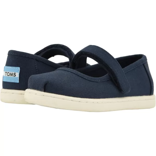 TOMS Girls Tiny Mary Jane  ToddlerNavy Canvas