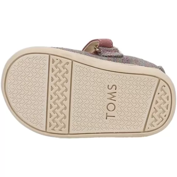 TOMS Girls Tiny Mary Jane  ToddlerRaspberry Multi