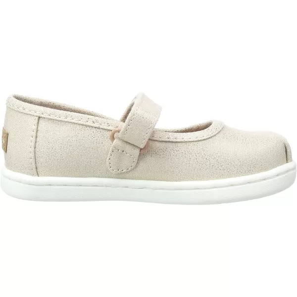 TOMS Girls Tiny Mary Jane  ToddlerRose Gold Iridescent Foil