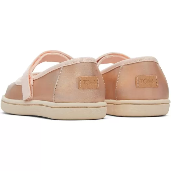 TOMS Girls Tiny Mary Jane  ToddlerRose Gold Metallic