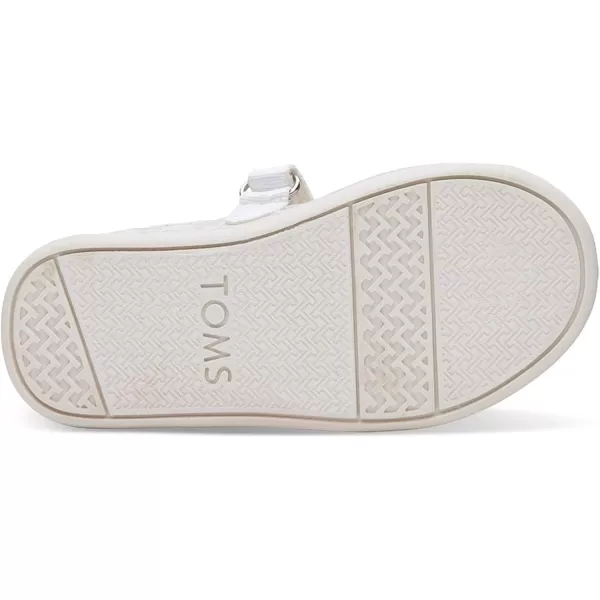 TOMS Girls Tiny Mary Jane  ToddlerWhite pink