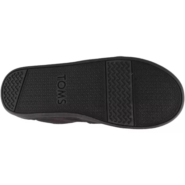 TOMS Kids Unisex Alpargata 20 Little KidBig KidBlack Canvas