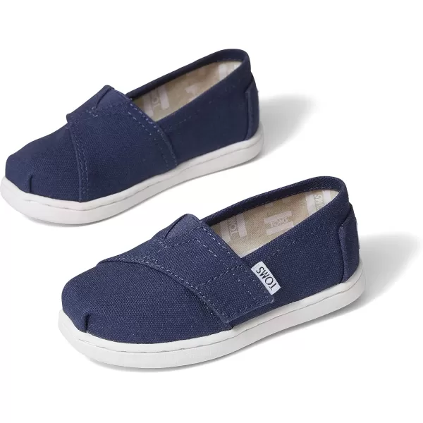 TOMS Kids Unisex Alpargata 20 Little KidBig KidNavy