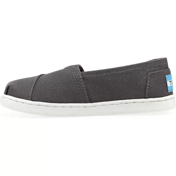 TOMS UnisexChild Classic Alpargata SneakerAsh Canvas