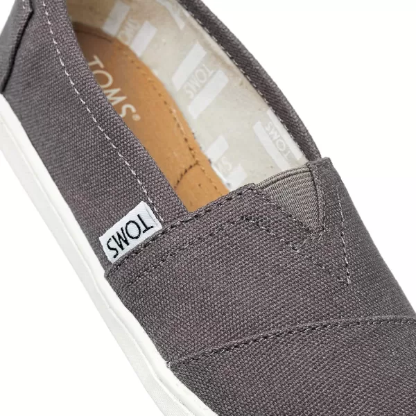TOMS UnisexChild Classic Alpargata SneakerAsh Canvas