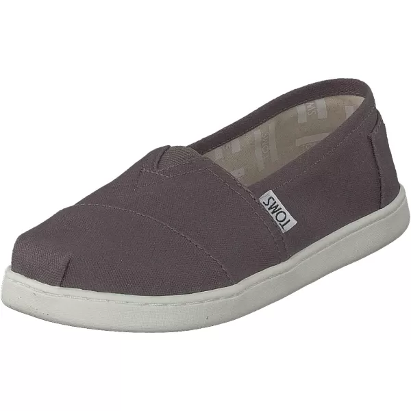 TOMS UnisexChild Classic Alpargata SneakerGrey