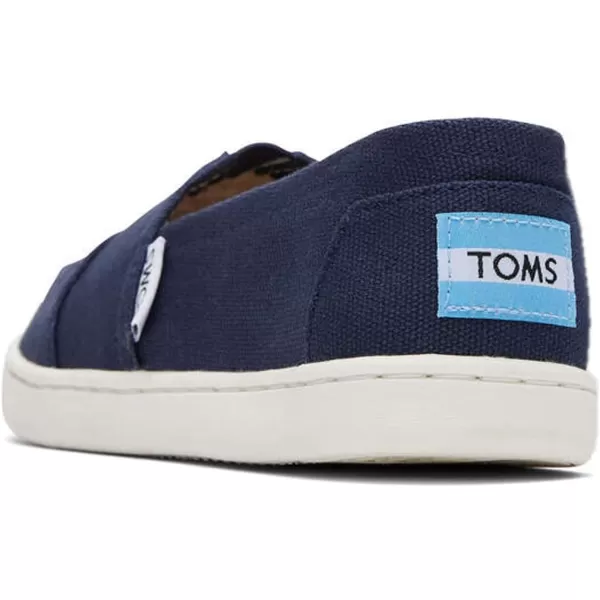 TOMS UnisexChild Classic Alpargata SneakerNavy Canvas