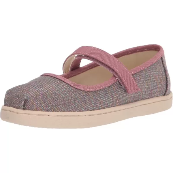 TOMS Girls Tiny Mary Jane  ToddlerRaspberry Multi