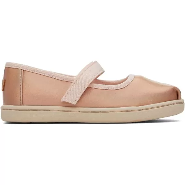 TOMS Girls Tiny Mary Jane  ToddlerRose Gold Metallic