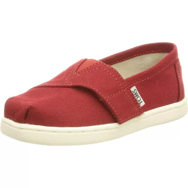 TOMS Kids Unisex Alpargata 20 Little KidBig KidRed