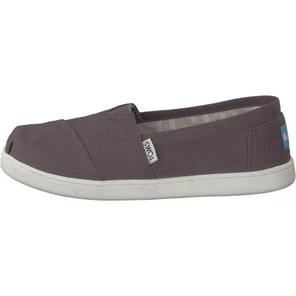 TOMS UnisexChild Classic Alpargata SneakerGrey