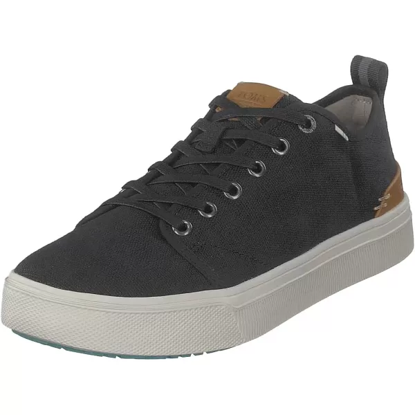 TOMS Mens TRVL LITE SneakerBlack Heritage Canvas