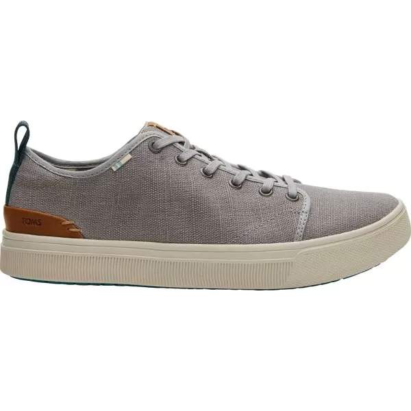 TOMS Mens TRVL LITE SneakerDrizzle Grey Heritage Canvas