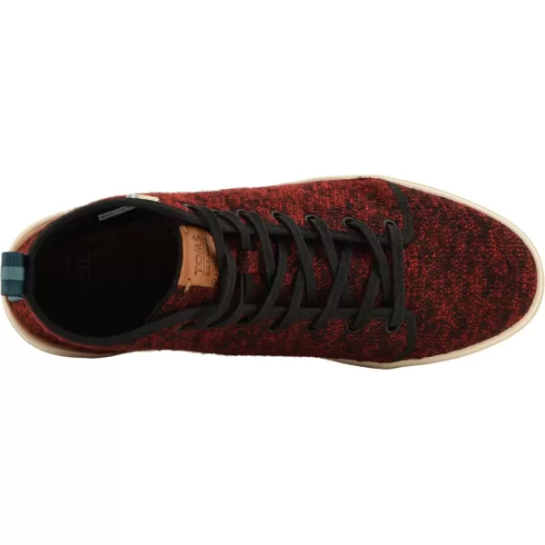 TOMS Mens TRVL LITE SneakerRed Melange Knit
