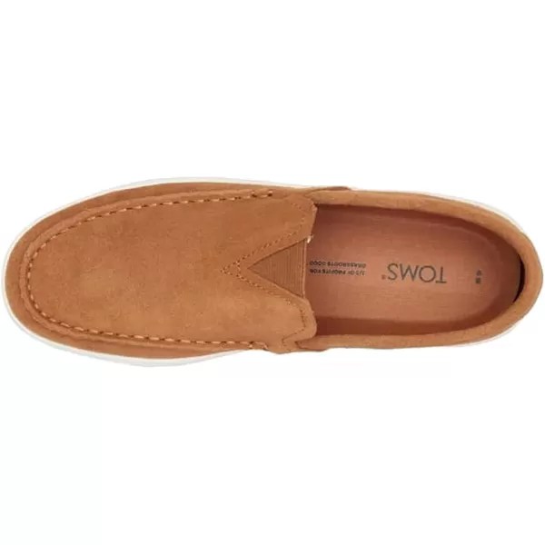 TOMS Mens Trvl Lite Slip On Casual Shoes  BrownBrown