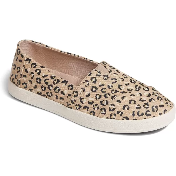 TOMS Womens Avalon SlipOnNatural Textured Cheetah Fabric