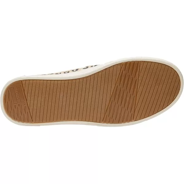 TOMS Womens Avalon SlipOnNatural Textured Cheetah Fabric