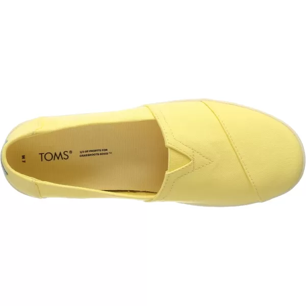 TOMS Womens Avalon SlipOnYellow